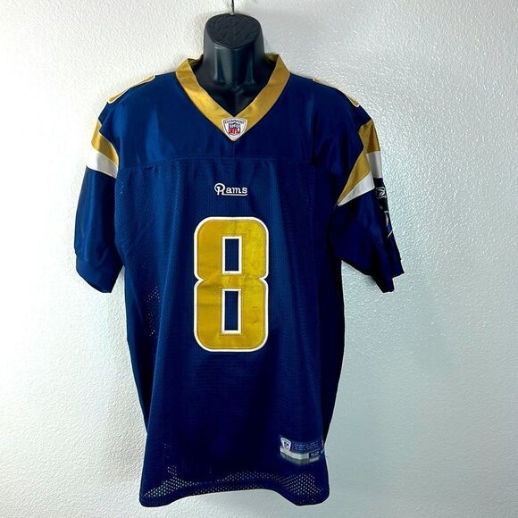 Reebok Other - NFL Reebok Mens St Louis Rams Jersey Sam Bradford #8 Short Sleeve Blue Size 52